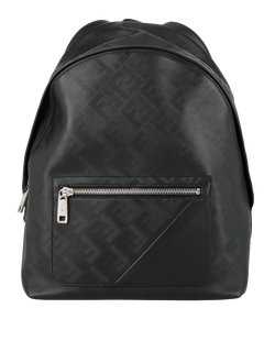 Chiodo Shadow Diagonal Backpack, Mens, Leather, Black, 7VZ076, B, 3*